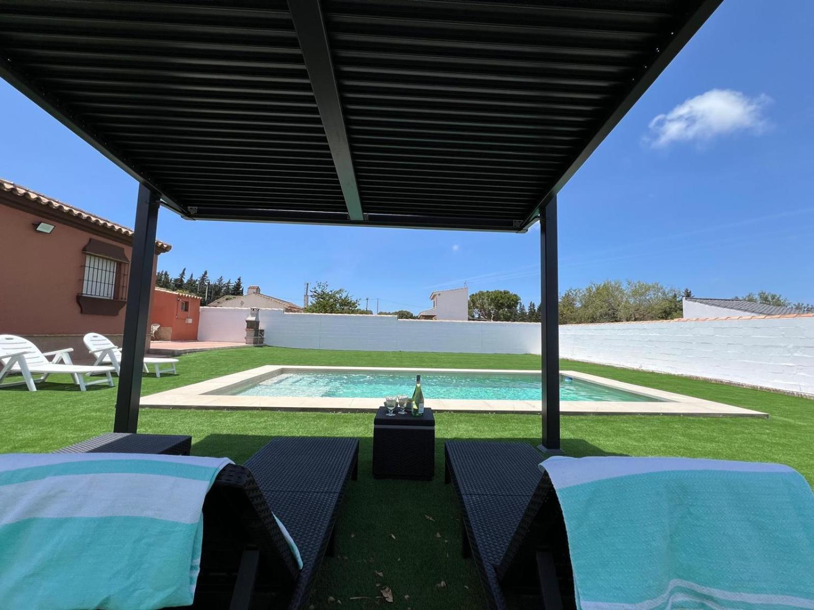 Chalet Wanderlust Chiclana de la Frontera Exteriör bild