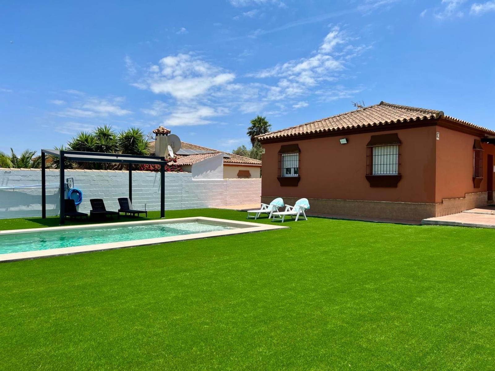 Chalet Wanderlust Chiclana de la Frontera Exteriör bild
