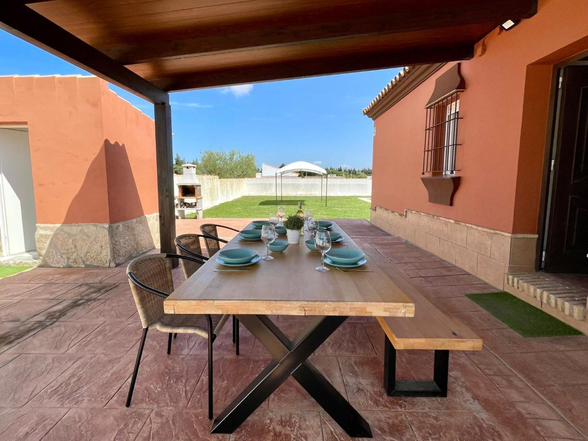 Chalet Wanderlust Chiclana de la Frontera Exteriör bild